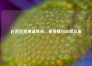 台湾起重机证复审，重要性与流程详解