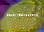 襄阳起重机证复审 起重证复审时间